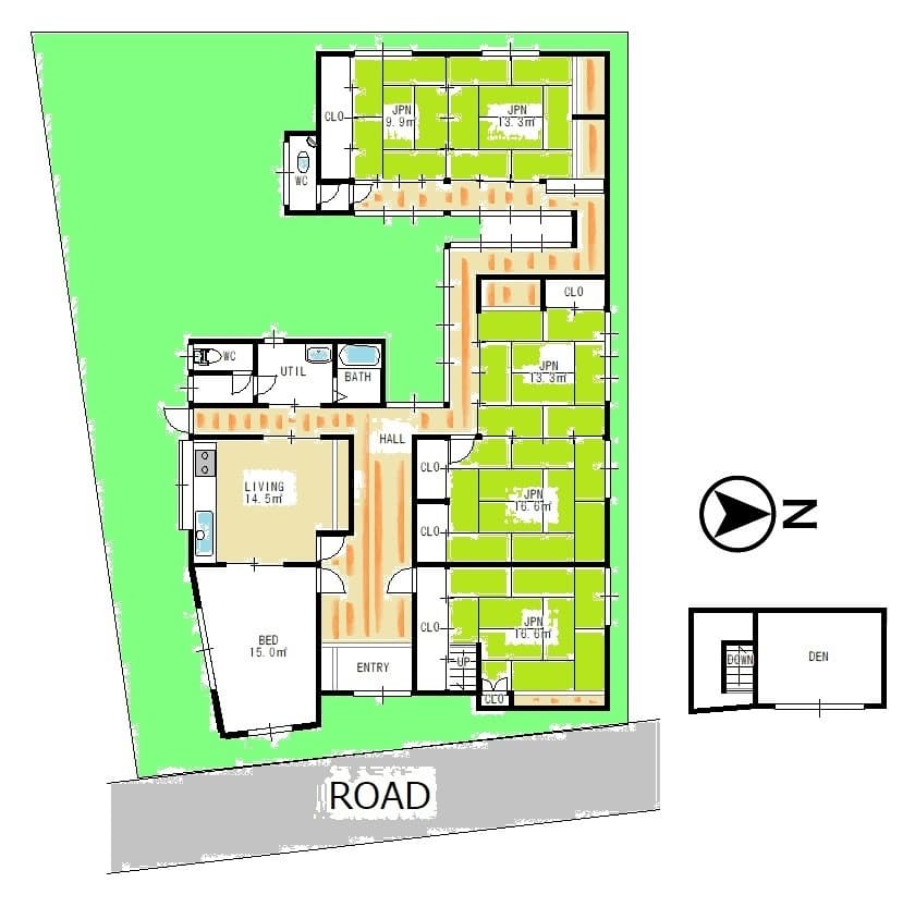 泉佐野市西本町リノベーション向一戸建て